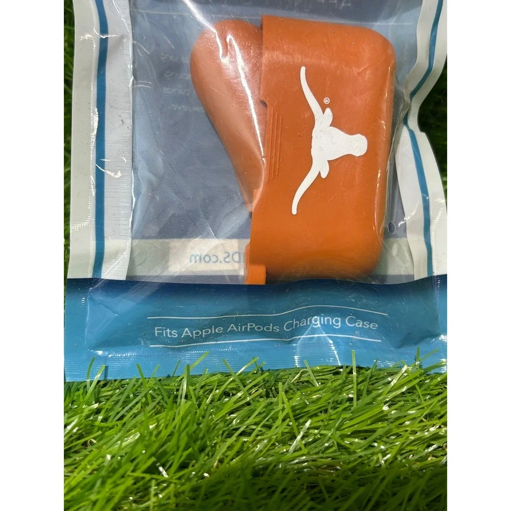 Affinity Bands Texas Longhorns AirPods Case Cover Burnt Orange NCAA C-AAP2-304
